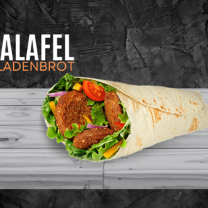 Falafel im Fladenbrot (7 Stück)