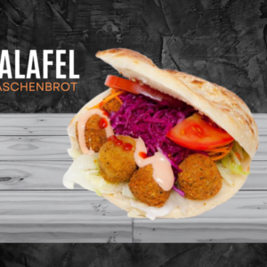 Falafel im Taschenbrot (7 Stück)