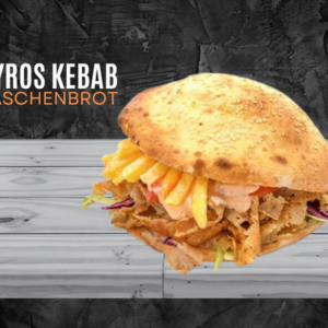 Gyros kebab Taschenbrot