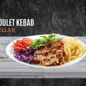 Poulet Kebab Teller